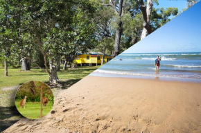 Yellow Cottage - bush and beach